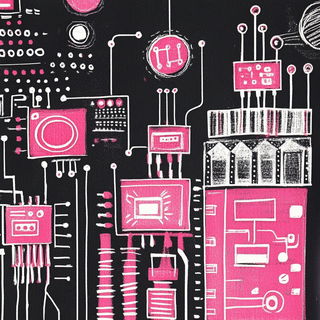 Chromavitra style, Midjourney V6.1: technical infrastructure blueprint schematics