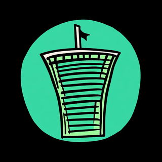 Ruinstory Inkward style, Midjourney V6.1: bold minimalist logo design for Istanbul city municipal services