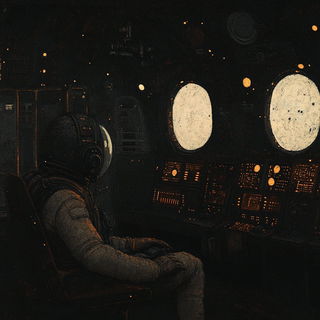 Cartoblossom style, Midjourney V6.1: cinematic shot from sci-fi movie