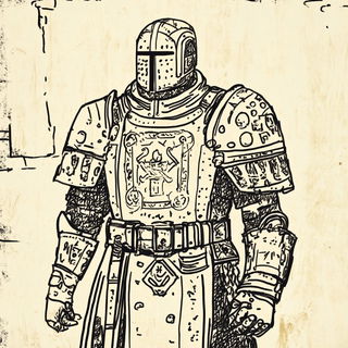 Moonclasp style, Midjourney V6.1: concept art character design of retropunk steam knight