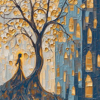 Mythostitch style, Midjourney V6.1: retro fairy-tale illustration