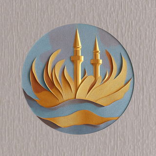 Mythostitch style, Midjourney V6.1: bold minimalist logo design for Istanbul city municipal services