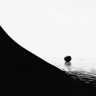 Canyon Orbit style, Midjourney V6.1: abstract 3D render