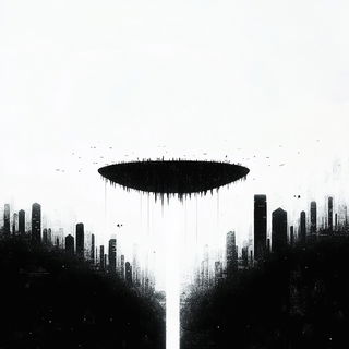 Canyon Orbit style, Midjourney V6.1: megacity with futuristic bioarchitecture