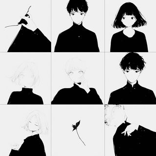 Canyon Orbit style, Midjourney V6.1: black-and-white manga comic strip