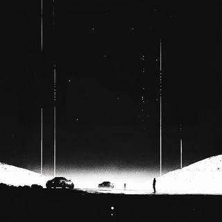 Canyon Orbit style, Midjourney V6.1: cinematic shot from sci-fi movie