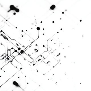 Canyon Orbit style, Midjourney V6.1: technical infrastructure blueprint schematics