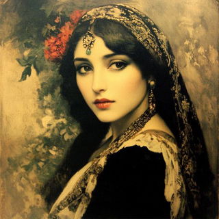 Curtaincoil style, Midjourney V6.1: traditional folk art