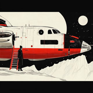 Carnelian Plane Garden style, Midjourney V6.1: cinematic shot from sci-fi movie