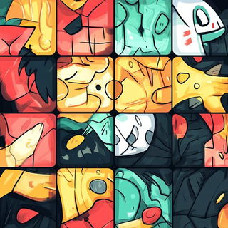 Blindlight Register style, Midjourney V6.1: creative pattern composition