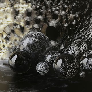 Afterfrost style, Midjourney V6.1: abstract 3D render