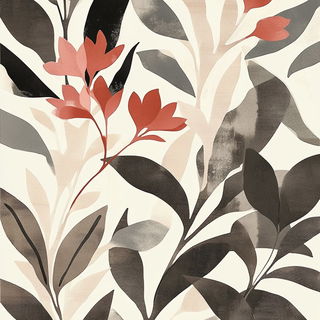 Undertow Menagerie style, Midjourney V6.1: creative pattern composition