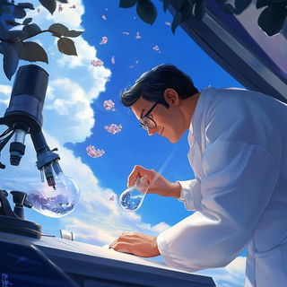 Mythicross style, Midjourney V6.1: editorial illustration for popular scientific magazine cover