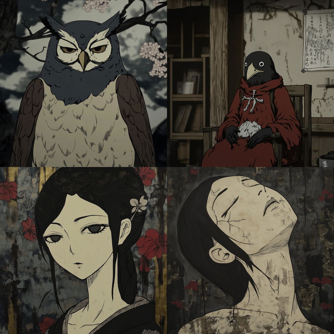 Inkverdure style, Midjourney V6.1, render 1 of 4