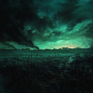 Turquoise Dip Skyline style, Midjourney V6.1: realistic landscape photograph of quiet dawn