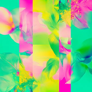 Foliglyphics style, Midjourney V6.1: creative pattern composition
