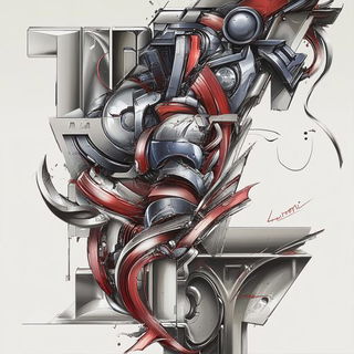 Cryomap style, Midjourney V6.1: typographic composition with large letters