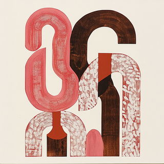 Caldera Gravure style, Midjourney V6.1: typographic composition with large letters