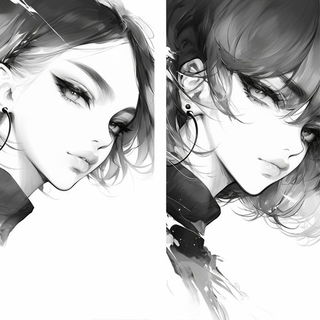 Glyphstatic style, Midjourney V6.1: black-and-white manga comic strip