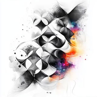 Glyphstatic style, Midjourney V6.1: creative pattern composition