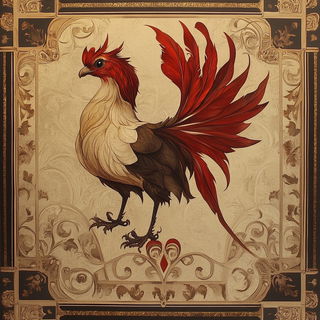Ballooncliff Etching style, Midjourney V6.1: traditional folk art