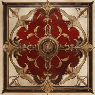 Ballooncliff Etching style, Midjourney V6.1: creative pattern composition