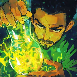 Clockwork Inferno style, Midjourney V6.1: editorial illustration for popular scientific magazine cover