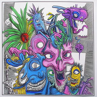 Glossogrotesque style, Midjourney V6.1: traditional folk art