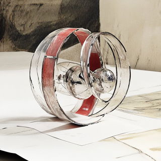 Rimeportrait style, Midjourney V6.1: abstract 3D render