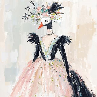 Refractropical style, Midjourney V6.1: haute-couture fashion outfit