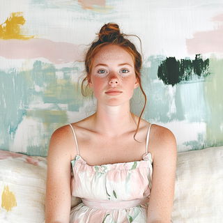 Refractropical style, Midjourney V6.1: photographic portrait of female protagonist