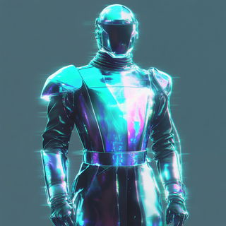 Silhouette Folklith style, Midjourney V6.1: concept art character design of retropunk steam knight
