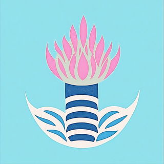 Paper Sun Lanterns style, Midjourney V6.1: bold minimalist logo design for Istanbul city municipal services