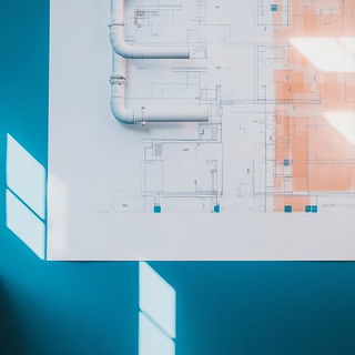 Grotto Dioramicism style, Midjourney V6.1: technical infrastructure blueprint schematics