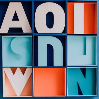Grotto Dioramicism style, Midjourney V6.1: typographic composition with large letters