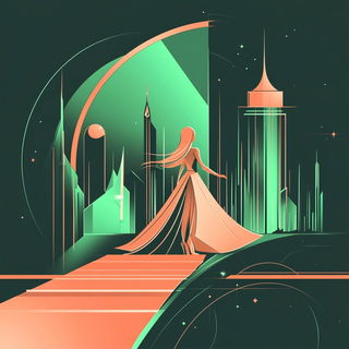 Brushcut Broadside style, Midjourney V6.1: retro fairy-tale illustration
