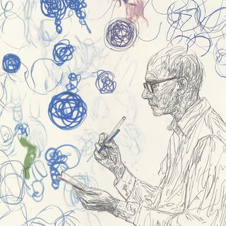 Fossilflora style, Midjourney V6.1: editorial illustration for popular scientific magazine cover