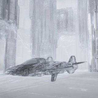 Fossilflora style, Midjourney V6.1: cinematic shot from sci-fi movie
