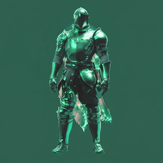 Hatchvoid style, Midjourney V6.1: concept art character design of retropunk steam knight