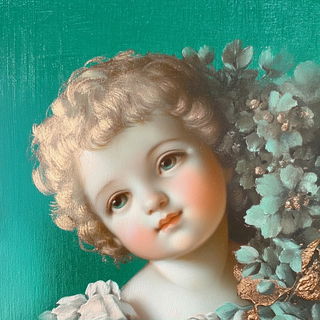 Hatchvoid style, Midjourney V6.1: classical 18th-century oil painting
