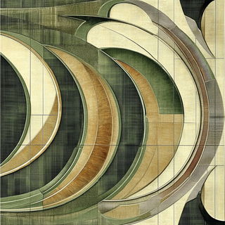 Chromacavalcade style, Midjourney V6.1: creative pattern composition
