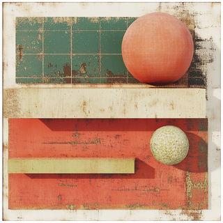 Plumeplate style, Midjourney V6.1: abstract 3D render