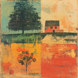 Plumeplate style, Midjourney V6.1: traditional folk art