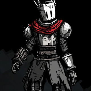 Mistocollage style, Midjourney V6.1: concept art character design of retropunk steam knight