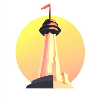 Ceremosaic style, Midjourney V6.1: bold minimalist logo design for Istanbul city municipal services