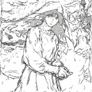 Indiglyph style, Midjourney V6.1: black-and-white manga comic strip