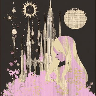 Glimmergill style, Midjourney V6.1: retro fairy-tale illustration