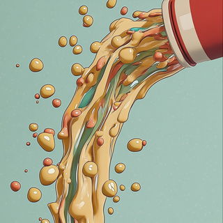 Cinderbond style, Midjourney V6.1: abstract 3D render