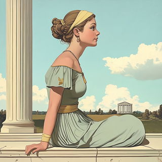 Cinderbond style, Midjourney V6.1: classical 18th-century oil painting
