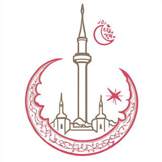Brickrayism style, Midjourney V6.1: bold minimalist logo design for Istanbul city municipal services